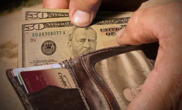 Money in wallet