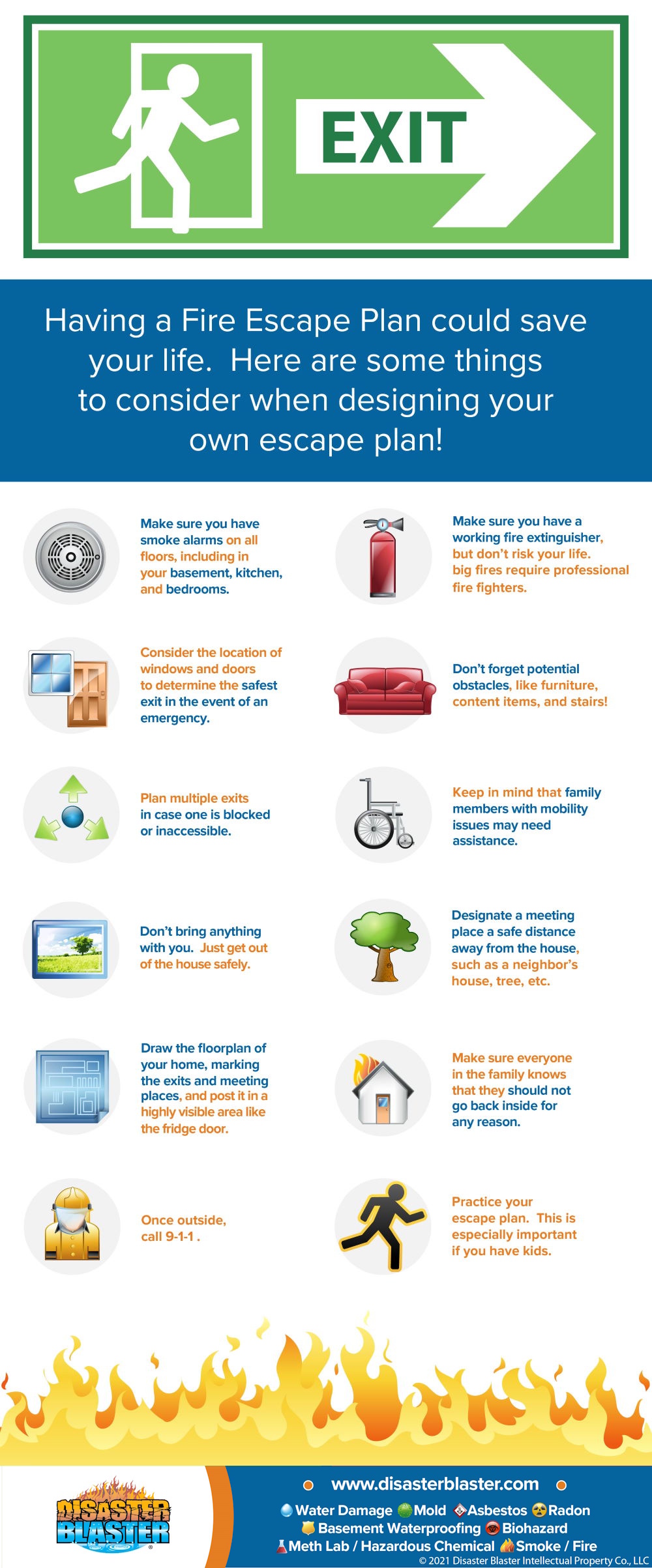 Fire Escape Plan Tips