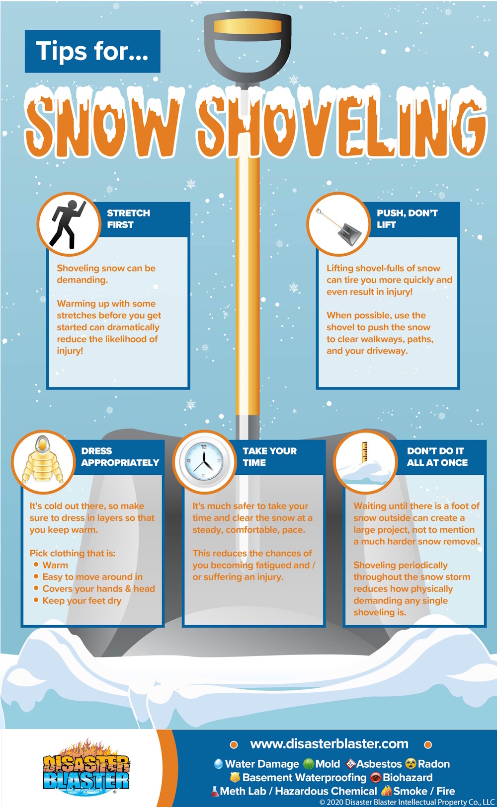 Tips for Snow Shoveling