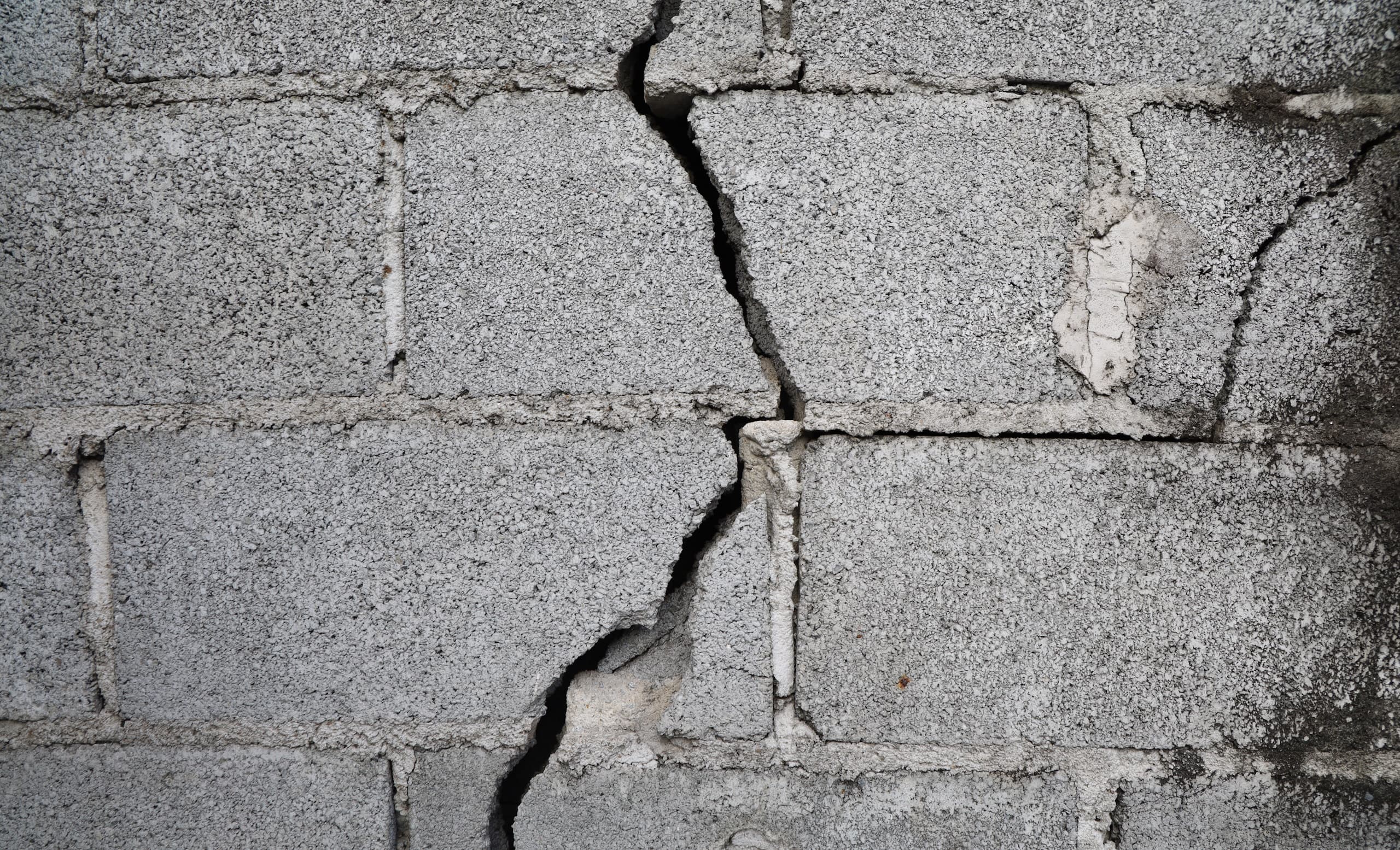 Foundation Damage / Foundation Crack / Basement Foundation / Basement Crack / Wet Basement / Home / House / Disaster Blaster