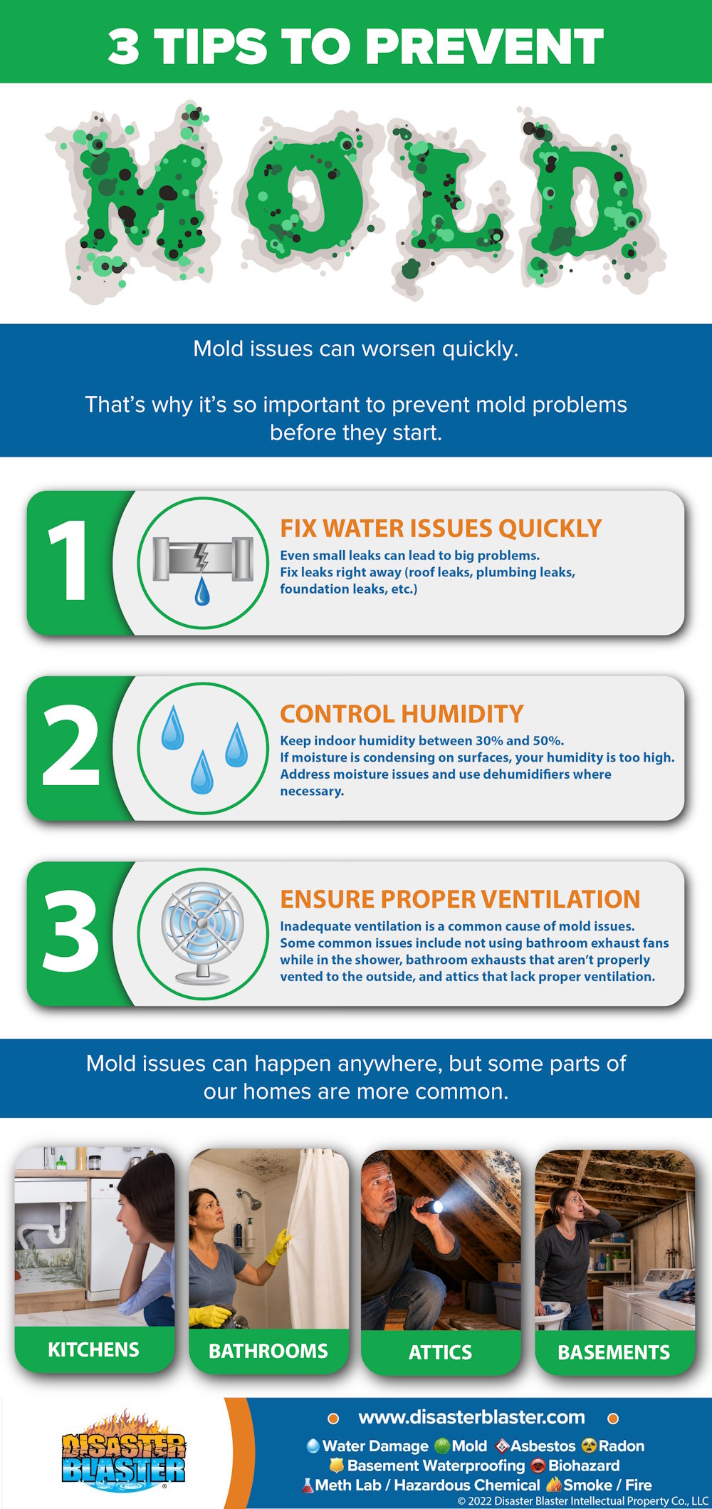 3 Tips to Prevent Mold